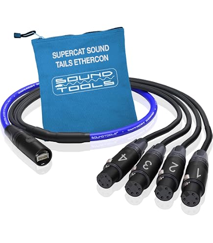 Amazon.com: Sound Tools SuperCAT Sound Tails Male RJ45 to Female