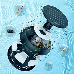 EZIOOV Y60 Solar-Powered Robotic Pool Skimmer