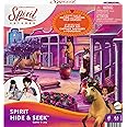Mattel Games Spirit Hide & Seek Kids Game, Hide-and-Seek Board Game with Mini Horses & Buildings for 2, 3, 4 or 5 Players Ages 5 Years Old & Up