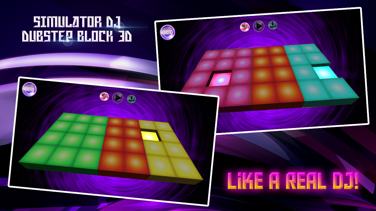 Simulator DJ DubStep Block 3D