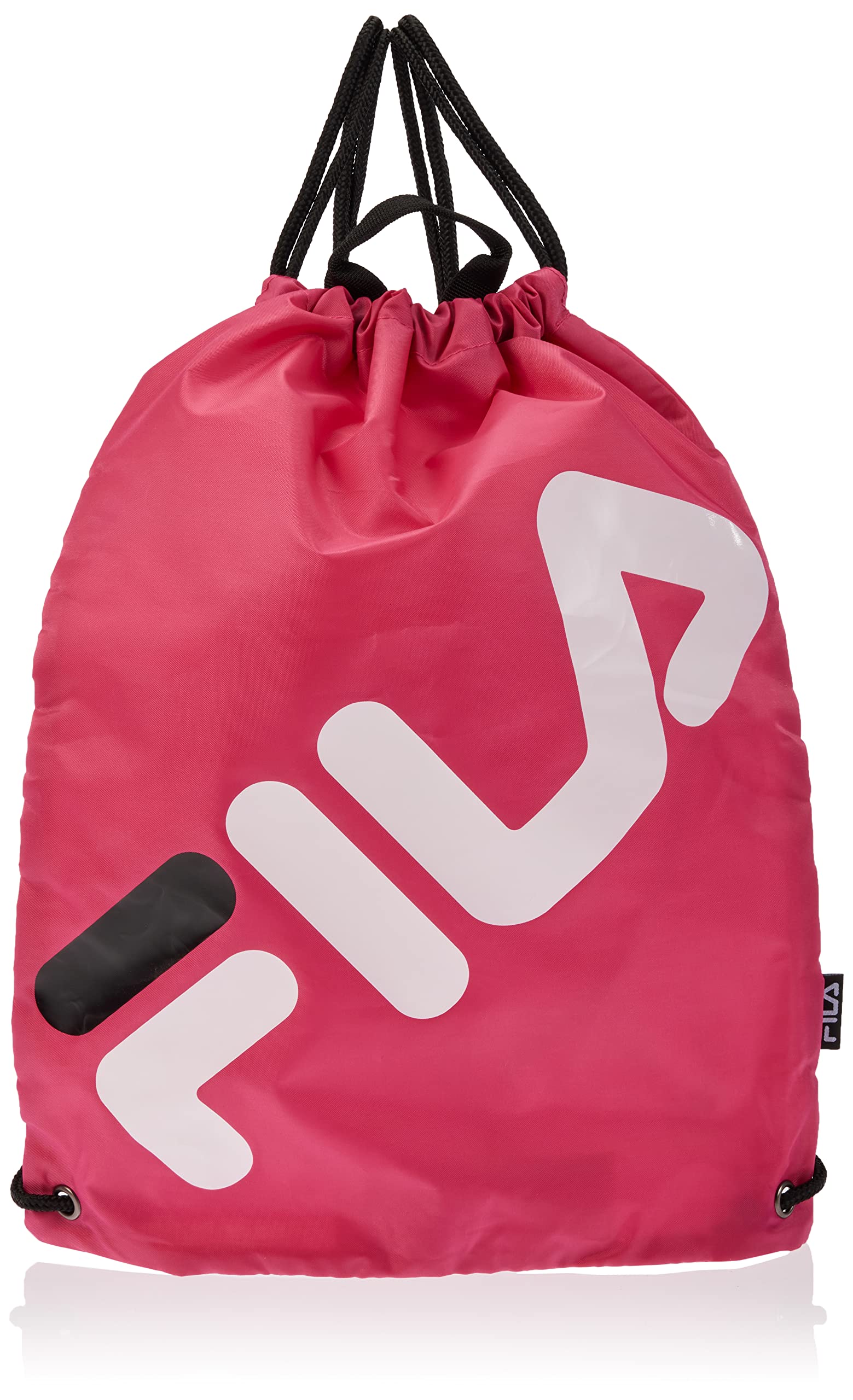 Fila Unisex's Bogra Sport Drawstring Backpack Pink Yarrow One Size, OneSize