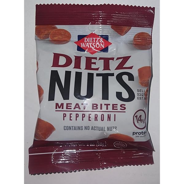 Amazon.com: Dietz Nuts Honey Maple Smoked Landjaeger Bites Pack Of