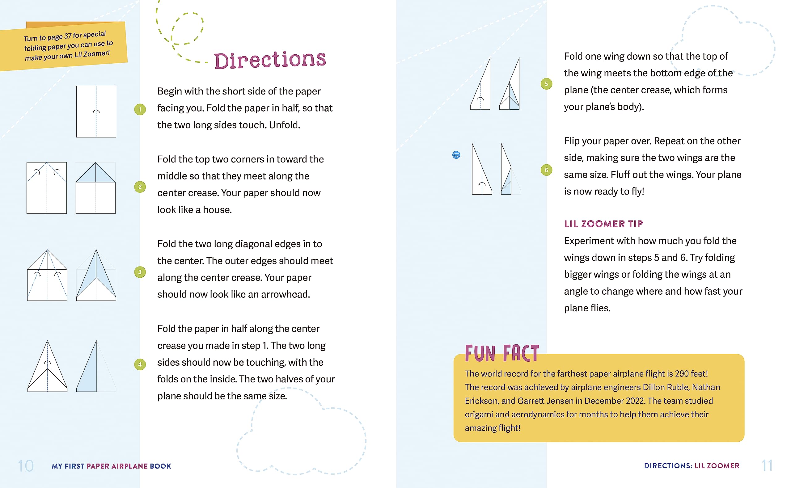 My First Paper Airplane Book: Fun Designs and Easy Tear-Out Pages for Kids! My First Paper Airplane Book: Fun Designs and Easy Tear-Out Pages for Kids! Paperback