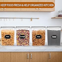 HKJ Chef 4 Pack Large Airtight Food Storage