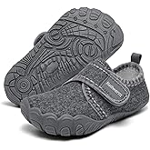 Heiiwarm Toddler House Slippers Fuzzy Winter Bedroom Warm Cozy House Shoes