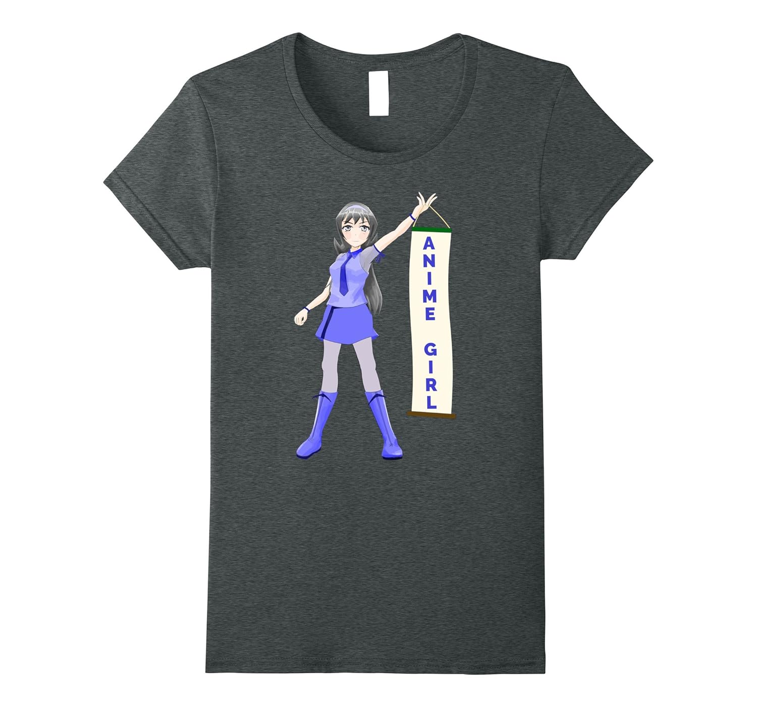 Anime Girl Fan Tshirt for Anime Lover4LVS 4loveshirt
