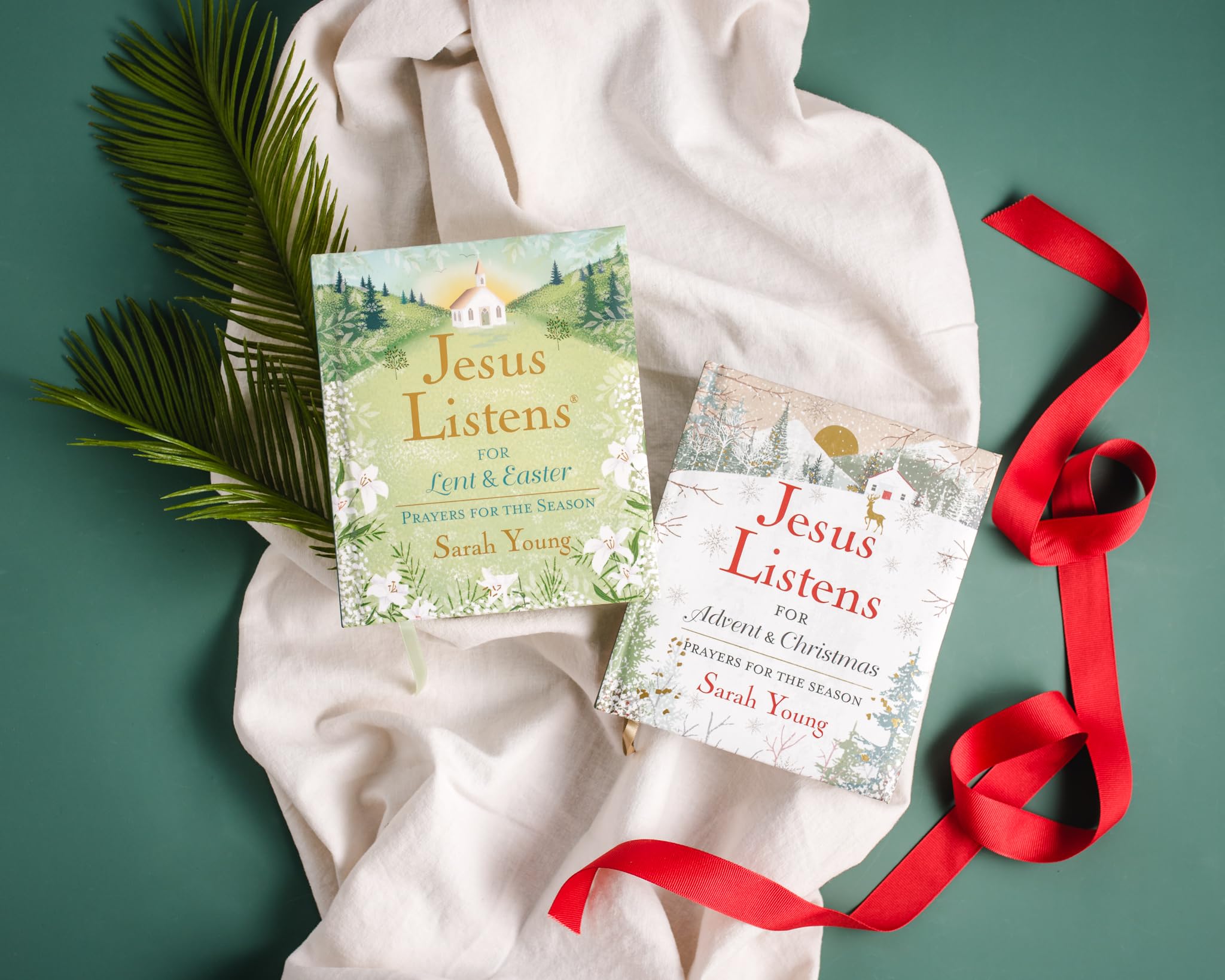 Jesus Listens--for Advent and Christmas, Padded Hardcover, with Full Scriptures: Prayers for the Season (A 40-Day Devotional) Jesus Listens--for Advent and Christmas, Padded Hardcover, with Full Scriptures: Prayers for the Season (A 40-Day Devotional) Hardcover Kindle Audible Audiobook