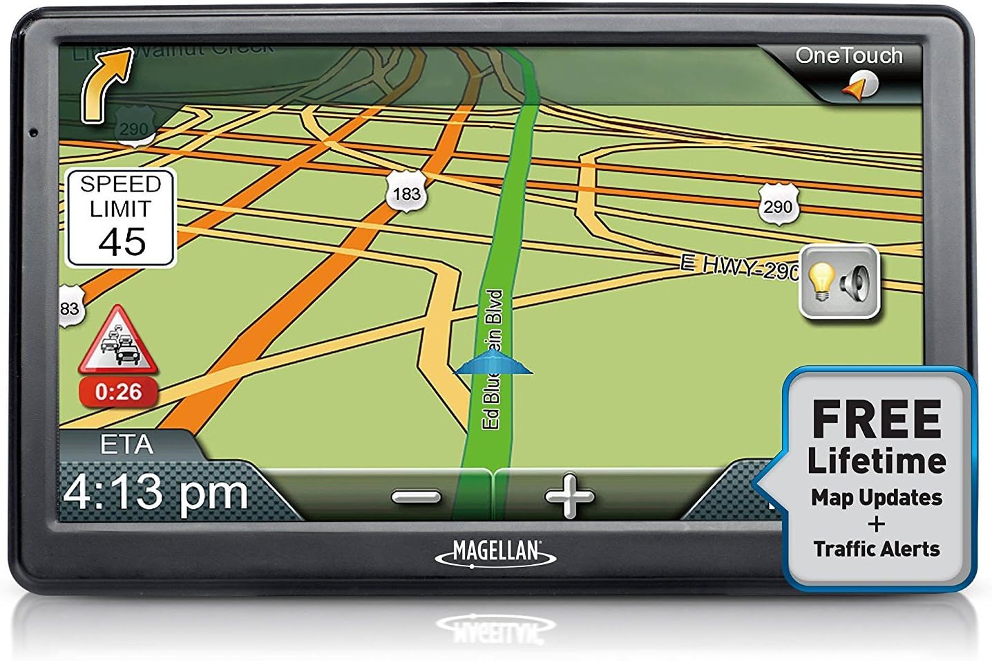 Magellan RoadMate 9612T-LM 7" Portable Touchscreen GPS Navigation System (Certified Refurbished)