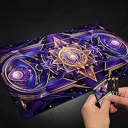 Malqiqi Playmat for MTG, with Free Storage