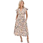 Ulla Johnson Women's Darya Drop Waist Midi Dress
