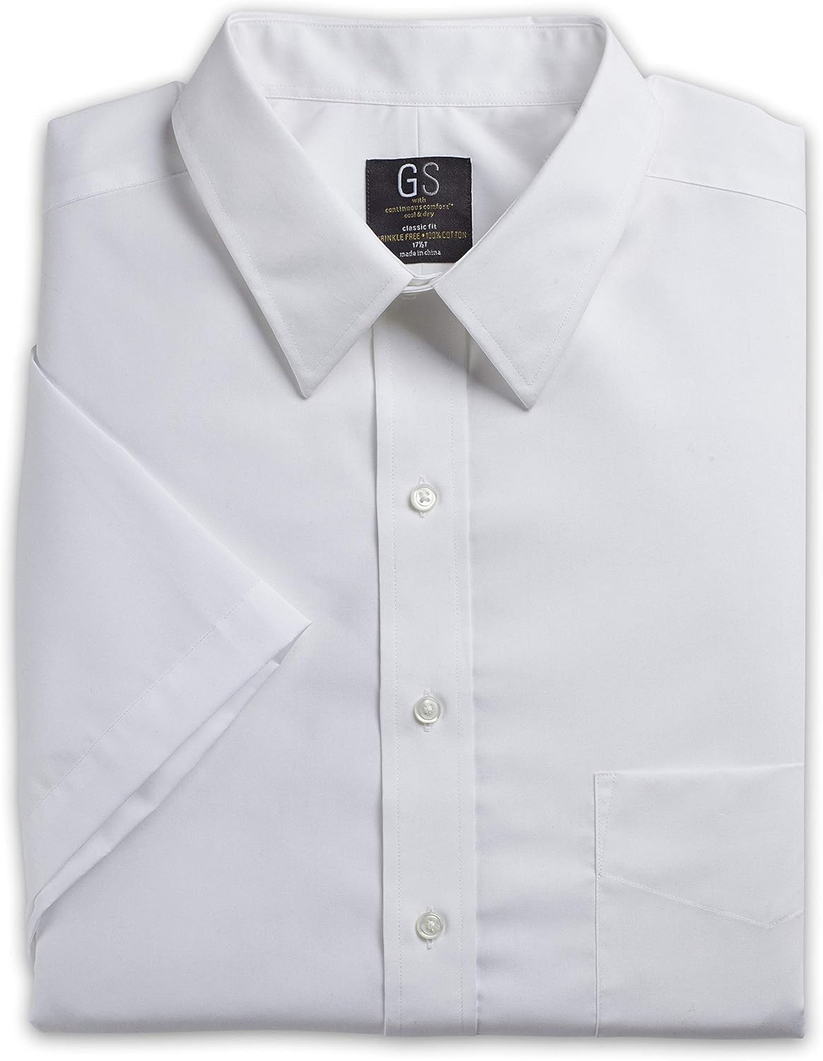 Gold Series by DXL Big and Tall Broadcloth Dress Shirts at Amazon Men’s