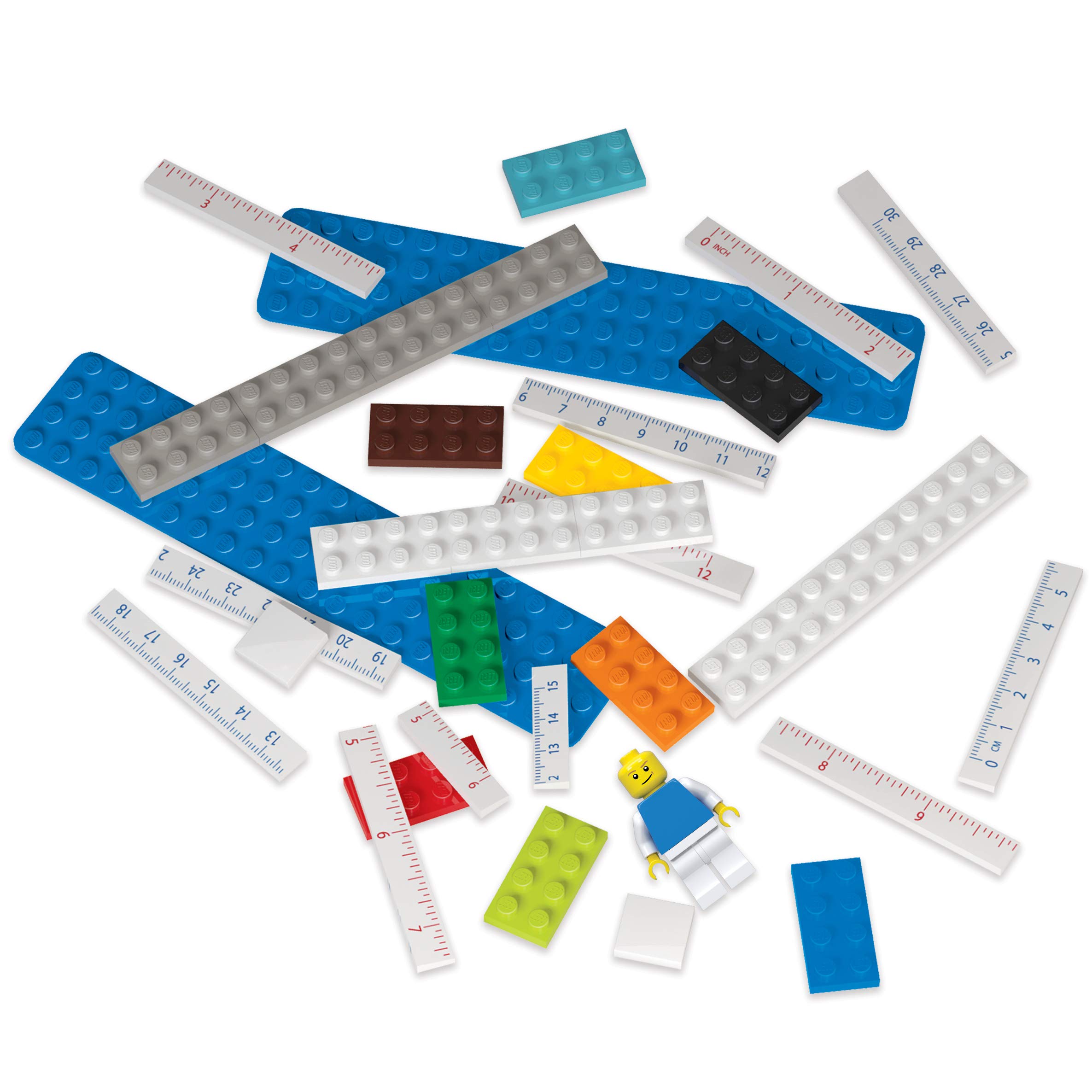 LEGO Righello Costruibile + Minifigure