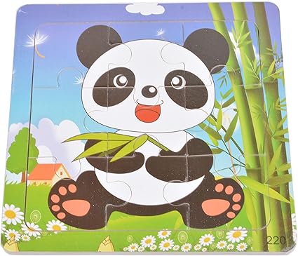 Tiny Souls Wooden Puzzle Panda