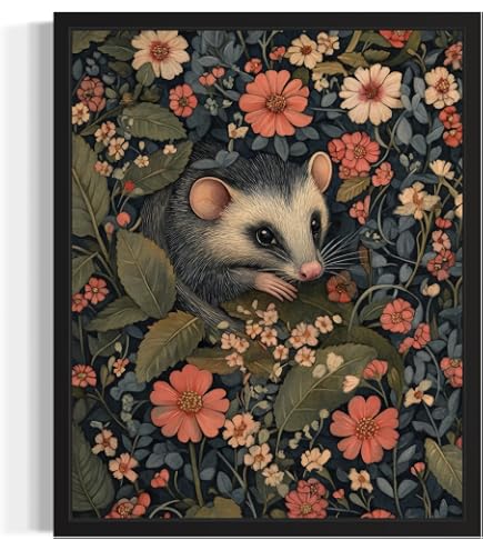Amazon.com: Frog Art Print Poster, William Morris Style Retro Mid
