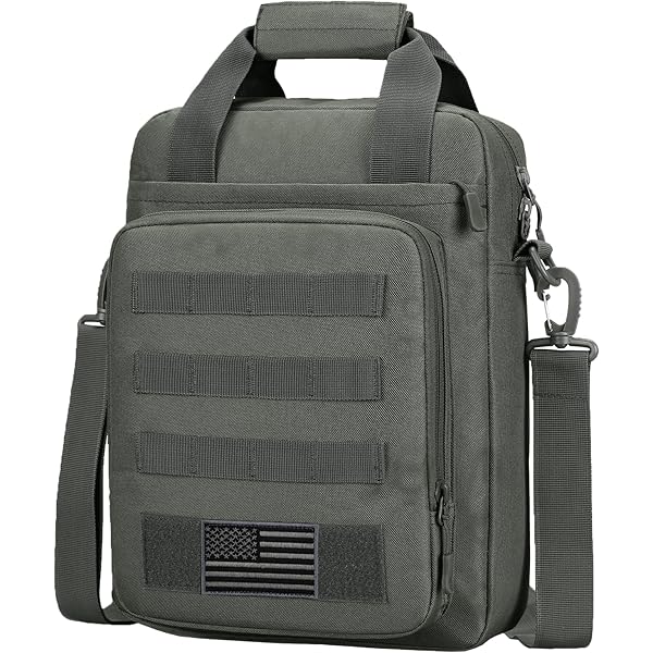 Amazon.com: FRTKK Tactical Messenger Bag Military MOLLE Sling