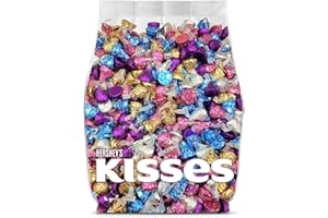 YUMMY CHEW Kisses Assorted Candy - 200 Pieces Assorted Kisses Bulk - Chocolate Candy Individually Wrapped - Bulk Chocolate Candy for Gift Bags, Party Favors, Snacking and Sharing - 2 Pounds