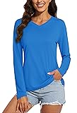 MAGCOMSEN SPF Shirts for Women Long Sleeve Sun