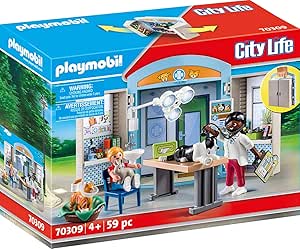 playmobil city life animal care station
