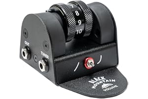 Black Mountain Mini Volume Pedal for Electric Guitar, Acoustic Guitar, Bass, Keyboard, and More - Small, Portable Foot Controlled With Roller Wheel