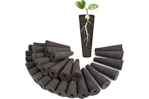 SZLJYLM Grow Sponges 60 Pack, Hydroponics Replacement Root Growth Sponges Compatible with Aero Garden iDOO and Most Other Brands