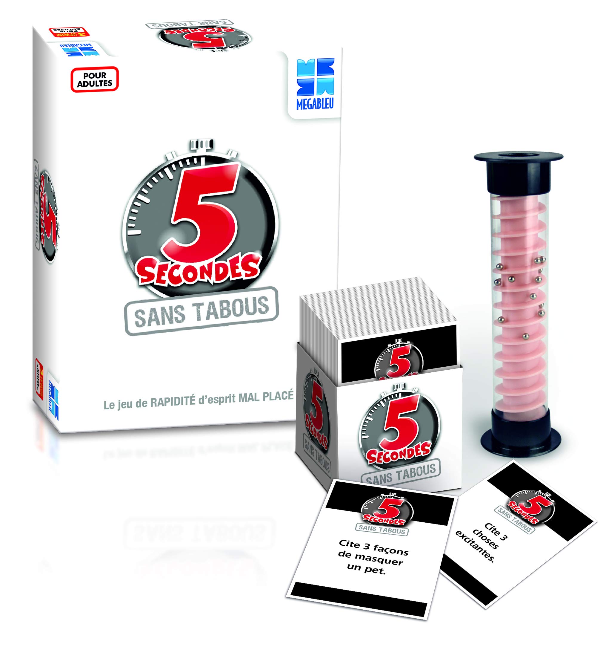 Megableu 678122 Adult 5 Seconds No Tobacco Game