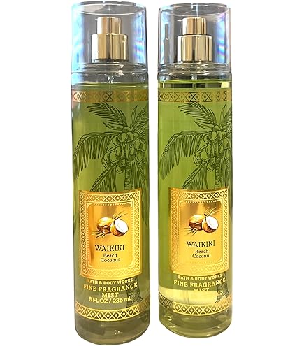 【ワイキキビーチココナッツ】Bath&bodyworks ボディーミスト 3本 Bath & Body Works 3 X ORIGINAL WAIKIKI BEACH COCONUT 8 Oz