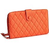 Vera Bradley womens Premium Cotton Large Tab Wallet