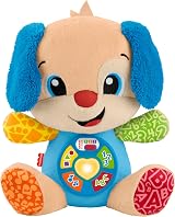 Fisher-Price Laugh & Learn Smart Stages Puppy Musical Plush Toy Dutch English