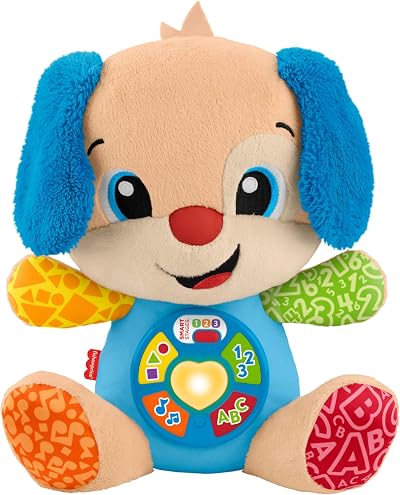 Fisher-Price Laugh & Learn Smart Stages Puppy Musical Plush Toy Dutch English