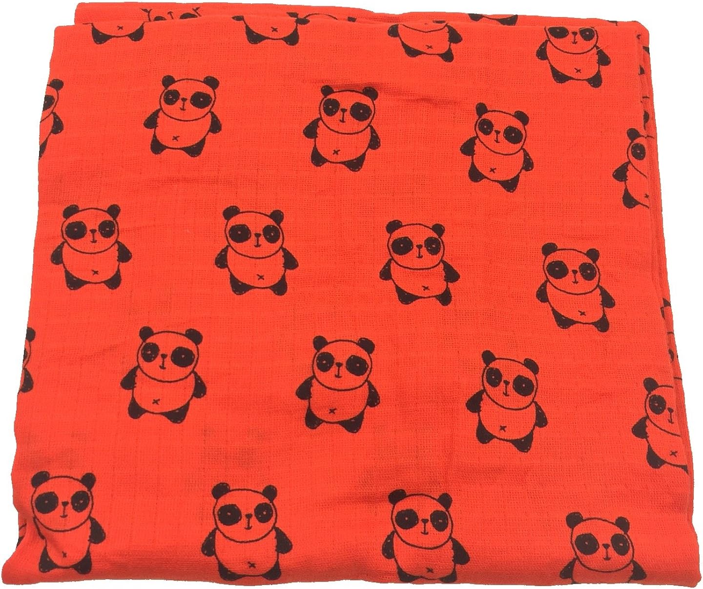orange swaddle blanket