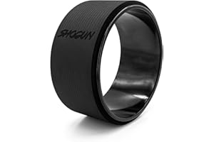 SHOGUN SPORTS Shogun Yoga Wheel Roller for Back Pain Relief - Back Roller Wheel Stretching Device for Back Pain Relief - Back Cracking Wheel Perfect for Spine Stretching, Improved Flexibility & Mobility
