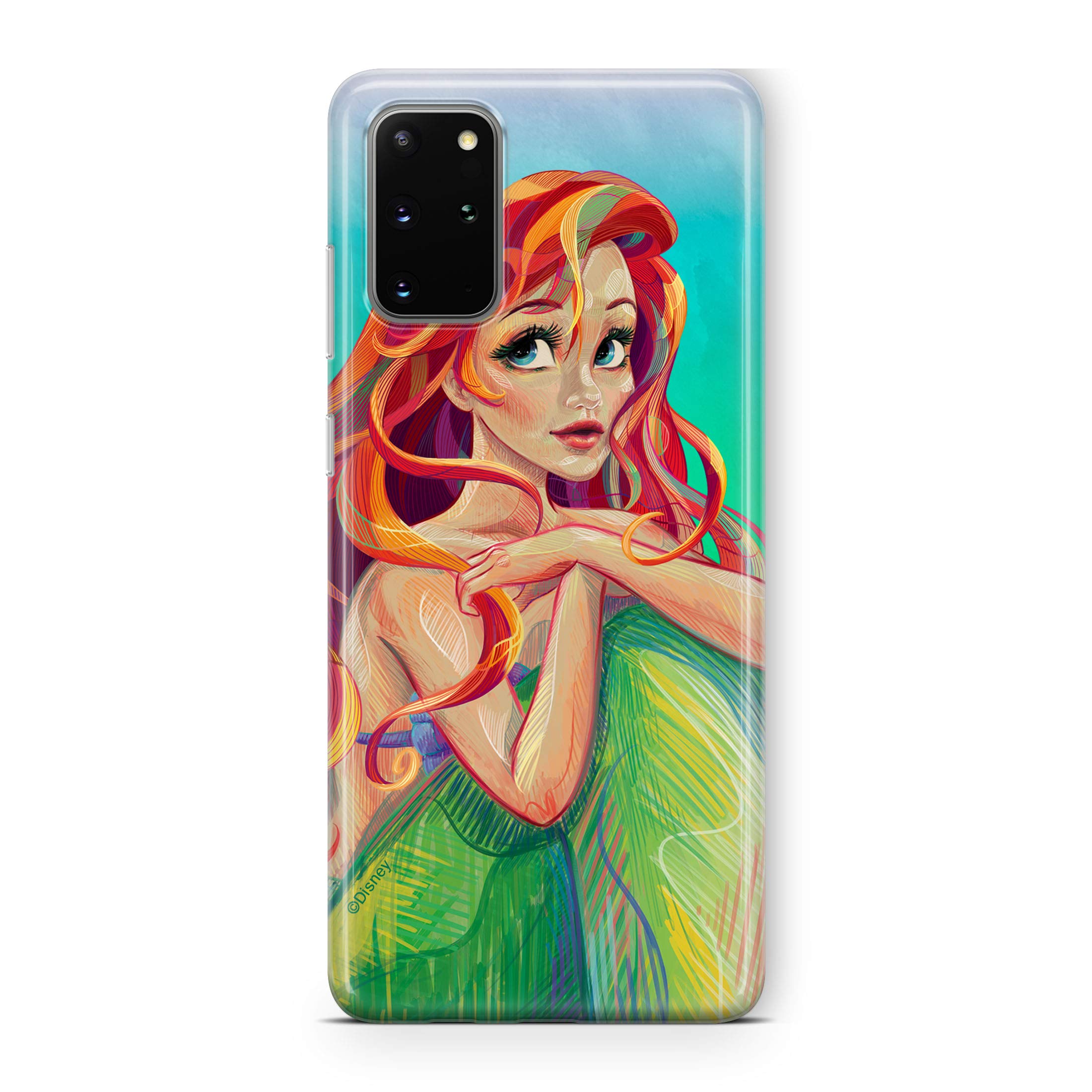 ERT GROUP mobile phone case for Samsung S20 PLUS / S11 original and officially Licensed Disney pattern Ariel 004 optimally adapted to the shape of the mobile phone, case made of TPU