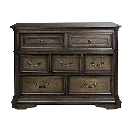 Amazon Com Liberty Furniture Amelia Bedroom 7 Drawer Media