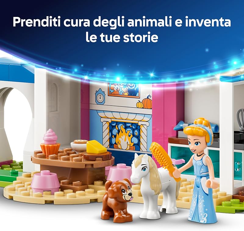 Disney Princess Castello degli amici animali di Cenerentola 43283