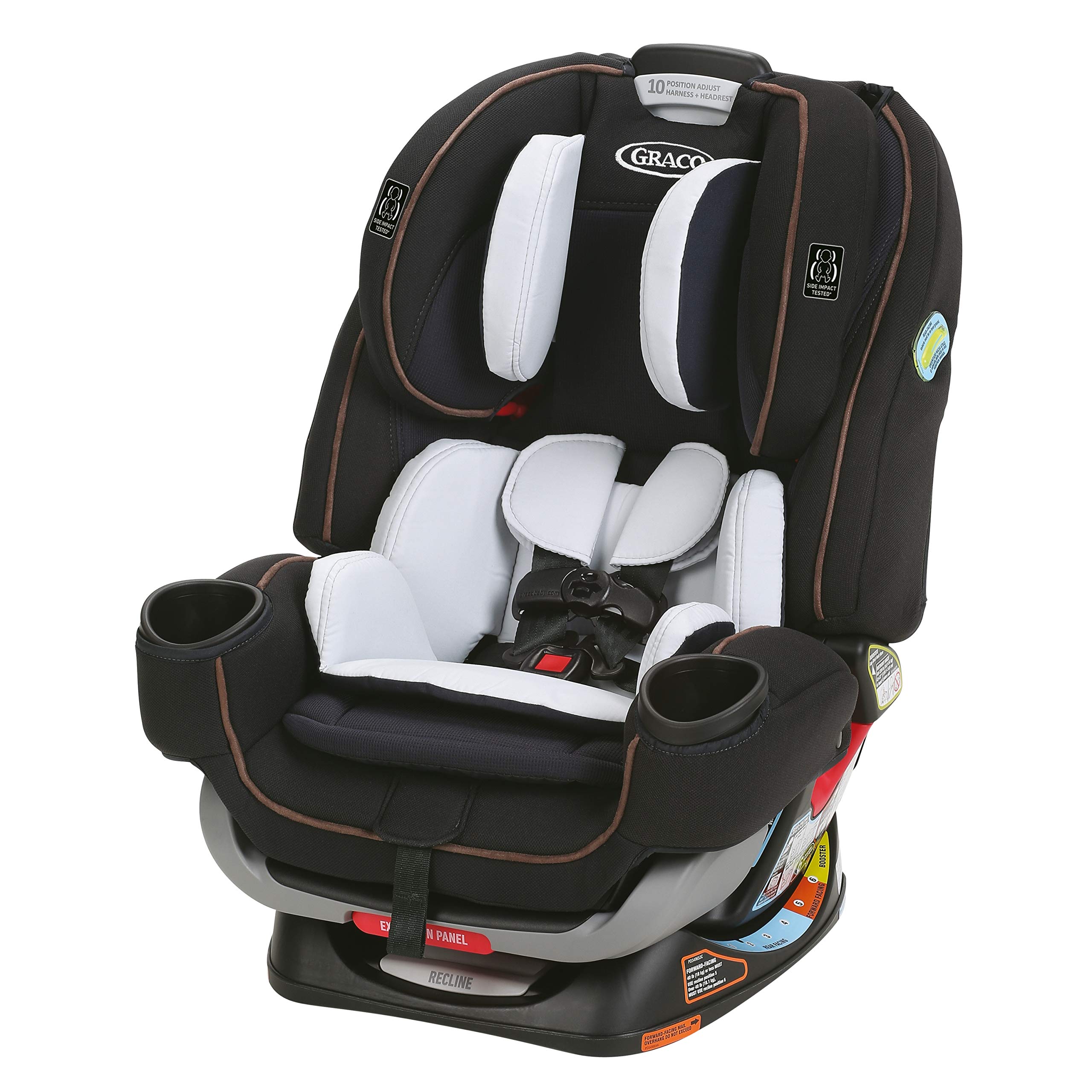 graco 4ever car seat installation rear facing