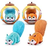 Pets Alive Scurry'n Squirrel (Blue+Orange) 2 Pack by ZURU &ndash; Interactive Robotic Pet Toy, Moving Squirrel with Realistic Movements and Sounds, Ages 2+, Child Toddler