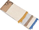 Penguin Home Set of 3 100% Cotton Kitchen Towels 50x70 cm White Ochre view 9