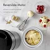 VonShef Ice Cream Maker 2L Frozen Yoghurt Sorbet Machine Silver view 3