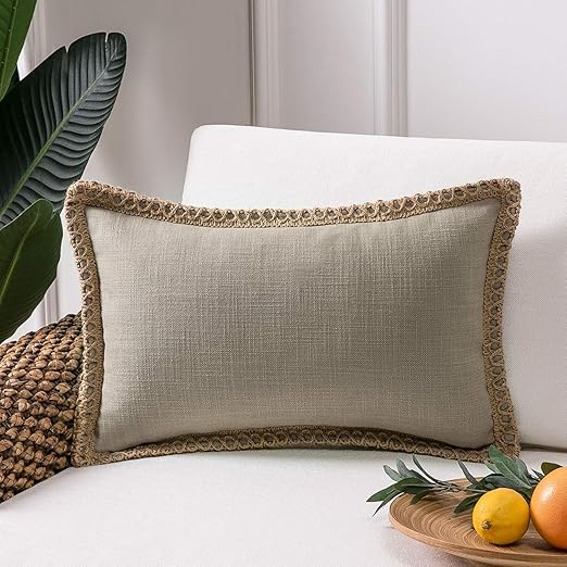 Amazon Com Phantoscope Farmhouse Decorative Throw Pillow Covers