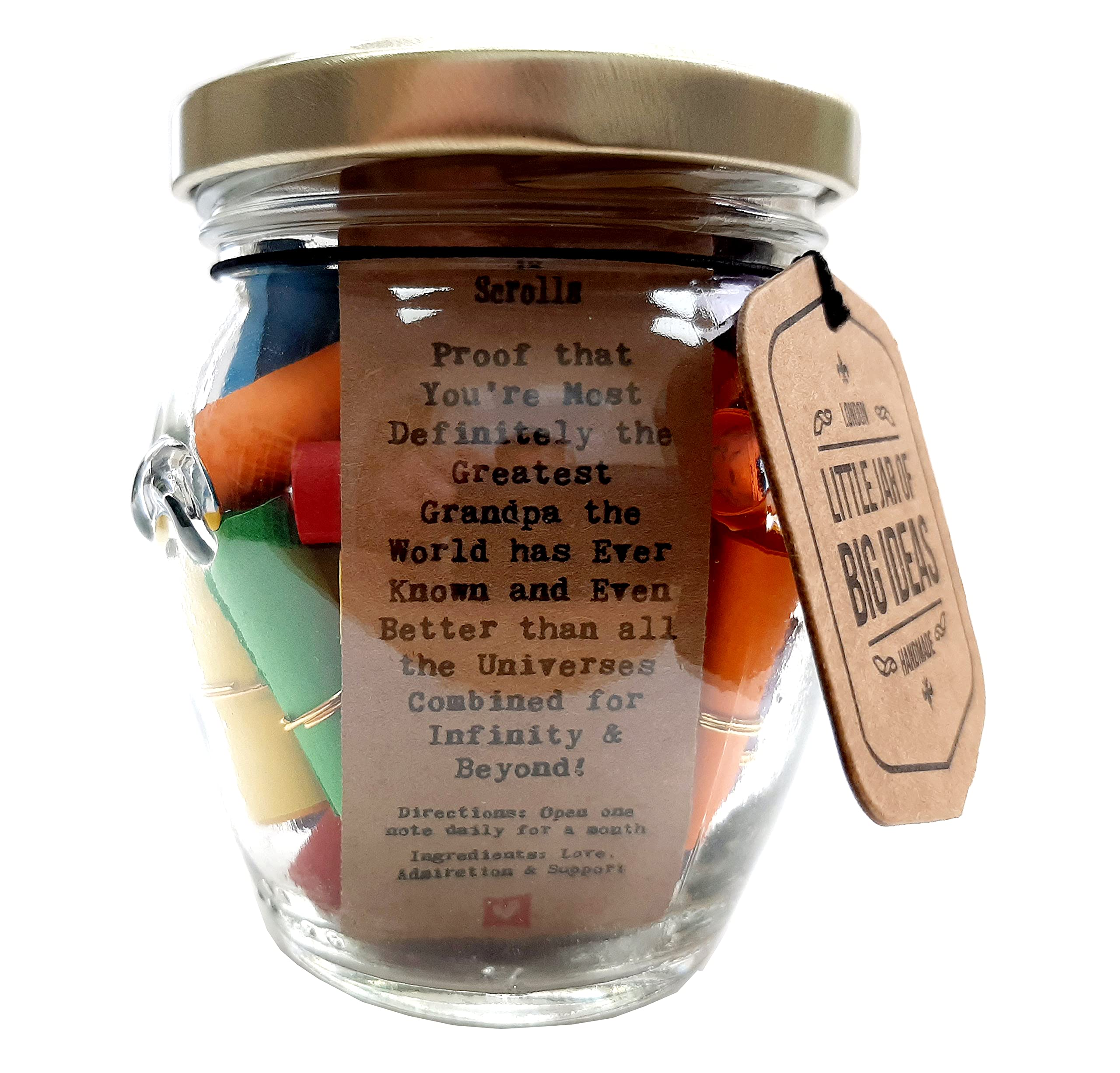 Grandpa Gift - Proof that You're Most Definitely the Greatest Grandpa the World Has Ever Known and Even Better than all the Universes Combined for Infinity & Beyond - Grandad Quotations (Standard)