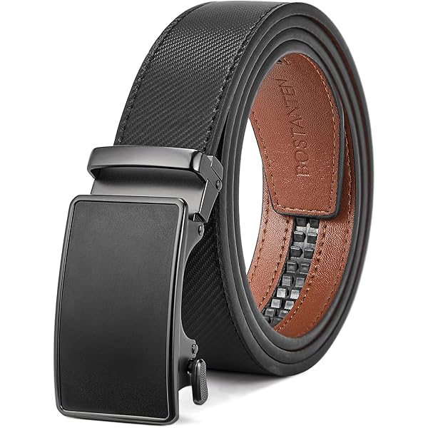 BULLIANT Men's Belt,Slide Ratchet Belt Adjsutable For Men Suit