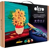 OKTO Oktoclay Sunflowers Foam Paint Set, 10008, Multicolor, One Size