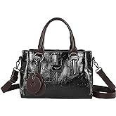 mcuvaec Handbags and Purses for women Vegan Leather Tote Bag for Women Satchel Shoulder Bags Travel Purse with Compartments