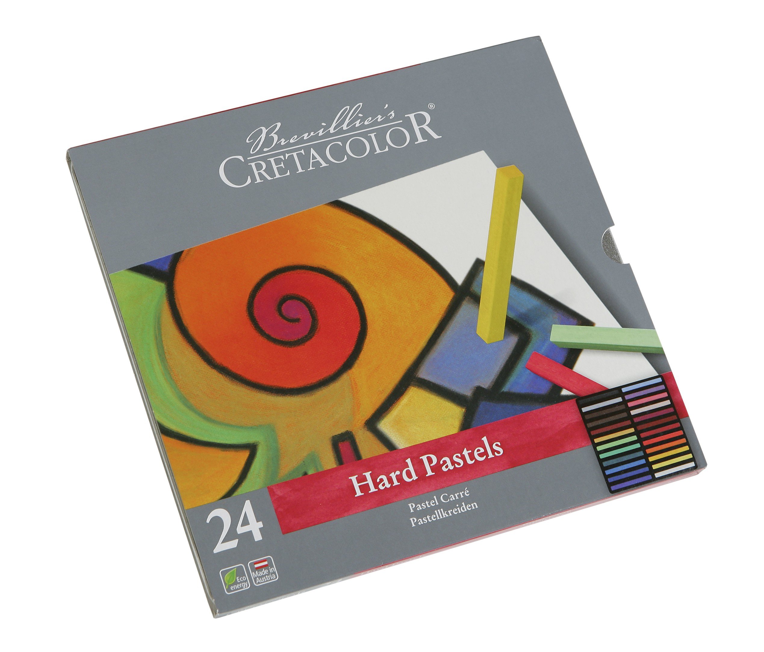 Cretacolor Hard Pastel Tin Set of 24 Hard Pastel Tin Set of 24
