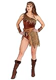 Fun Costumes Women's Fierce Cavewoman Sexy Cave