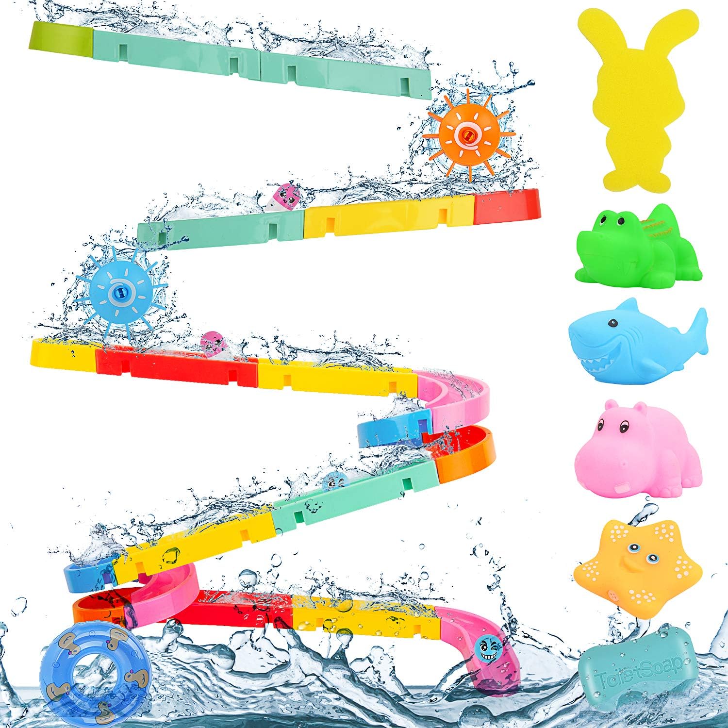 bath slide toy