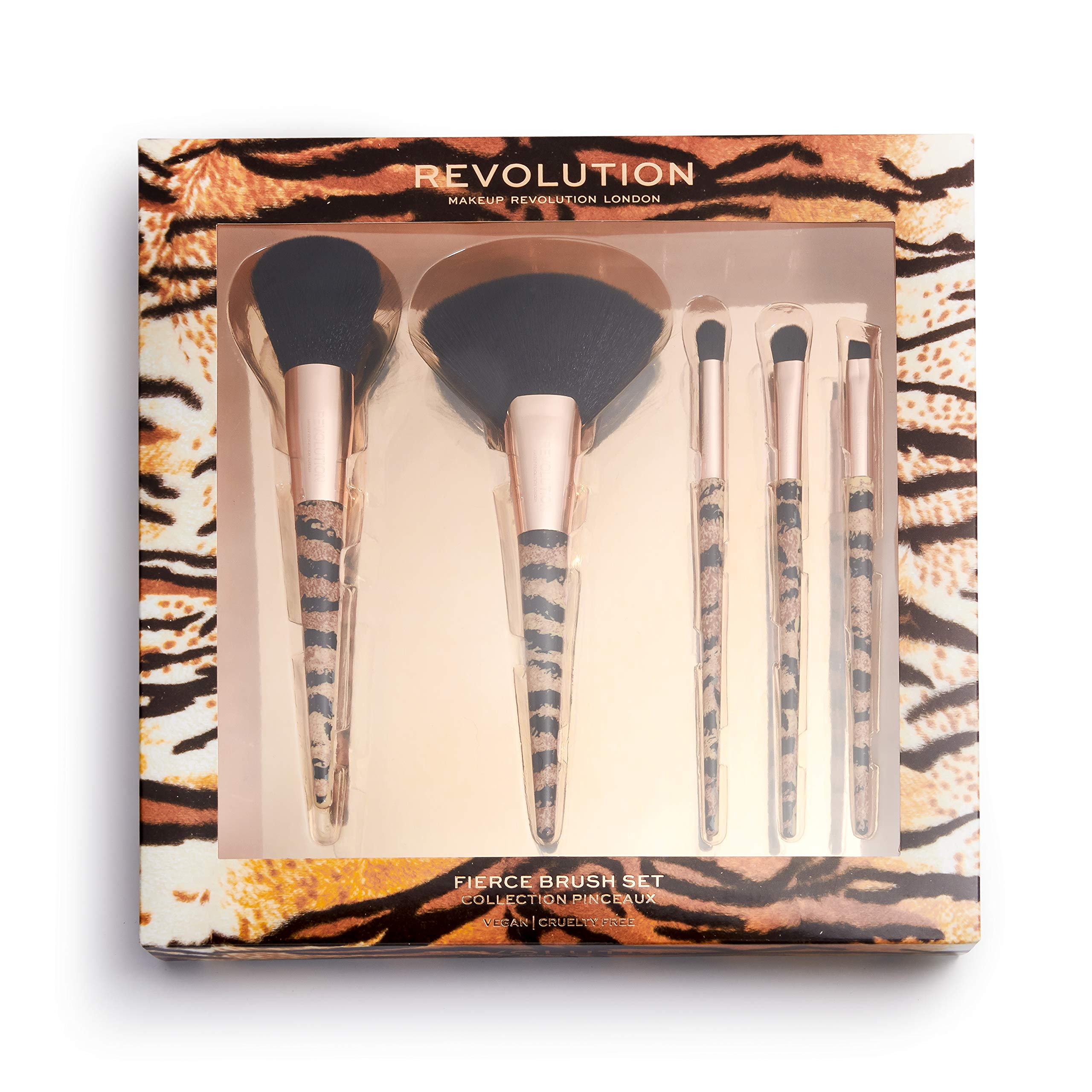 Makeup Revolution, Wild Animal, Fierce, Brush Set