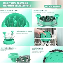 Chicken Shredder, Small Chicken Breast Shredder