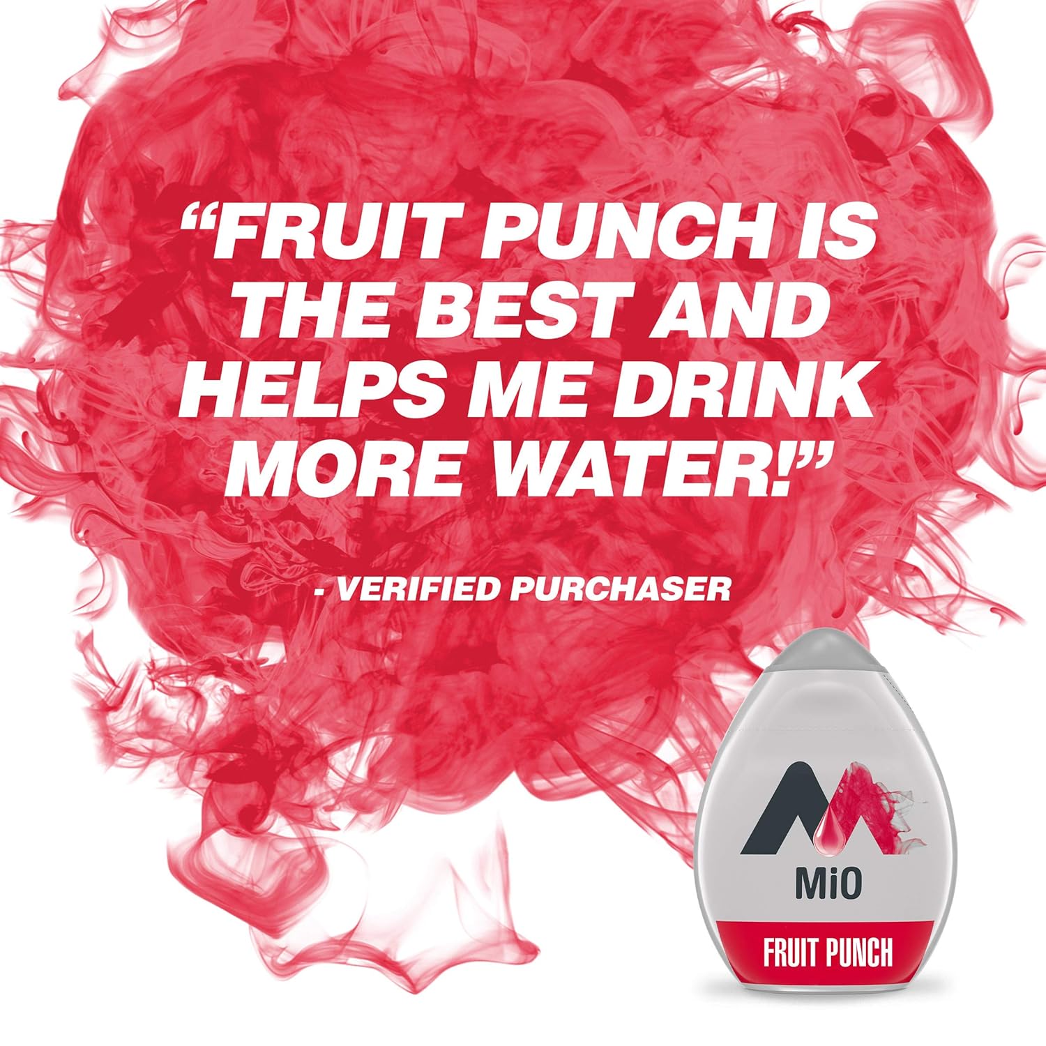 Mio Fruit Punch Liquid Water Enhancer Drink Mix (1.62 fl oz Bottle) : Beverage Flavoring Syrup : Grocery & Gourmet Food