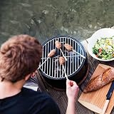 BergHOFF Leo Portable Carbon Steel Tabletop BBQ with Cork Lid - Black view 5